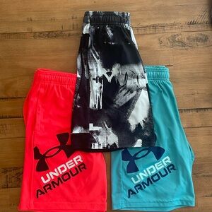 Boys under armor shorts